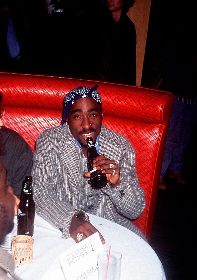 Gangster Rapper Tupac Shakur