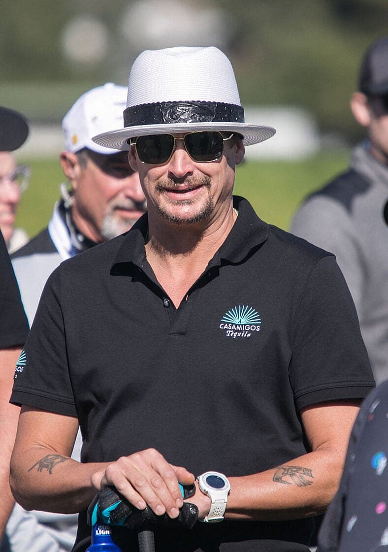 Kid Rock golf at the Inaugural Celebrity Cup