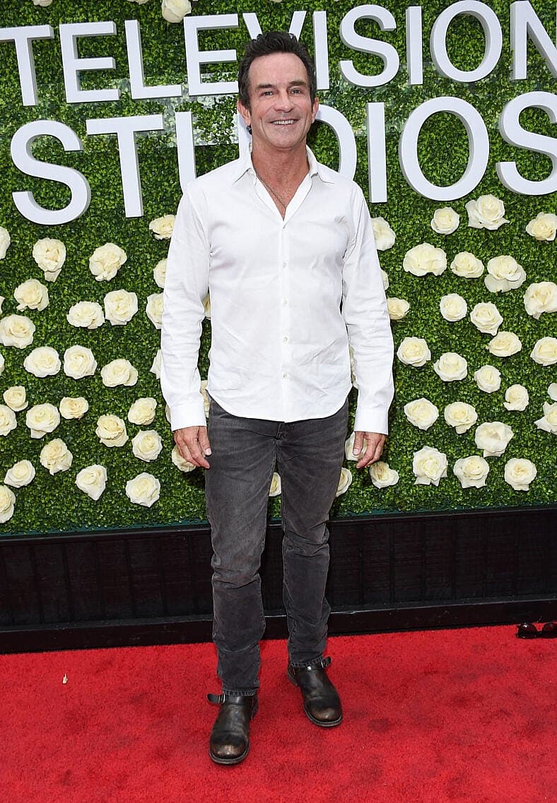 Jeff Probst on the red carpet