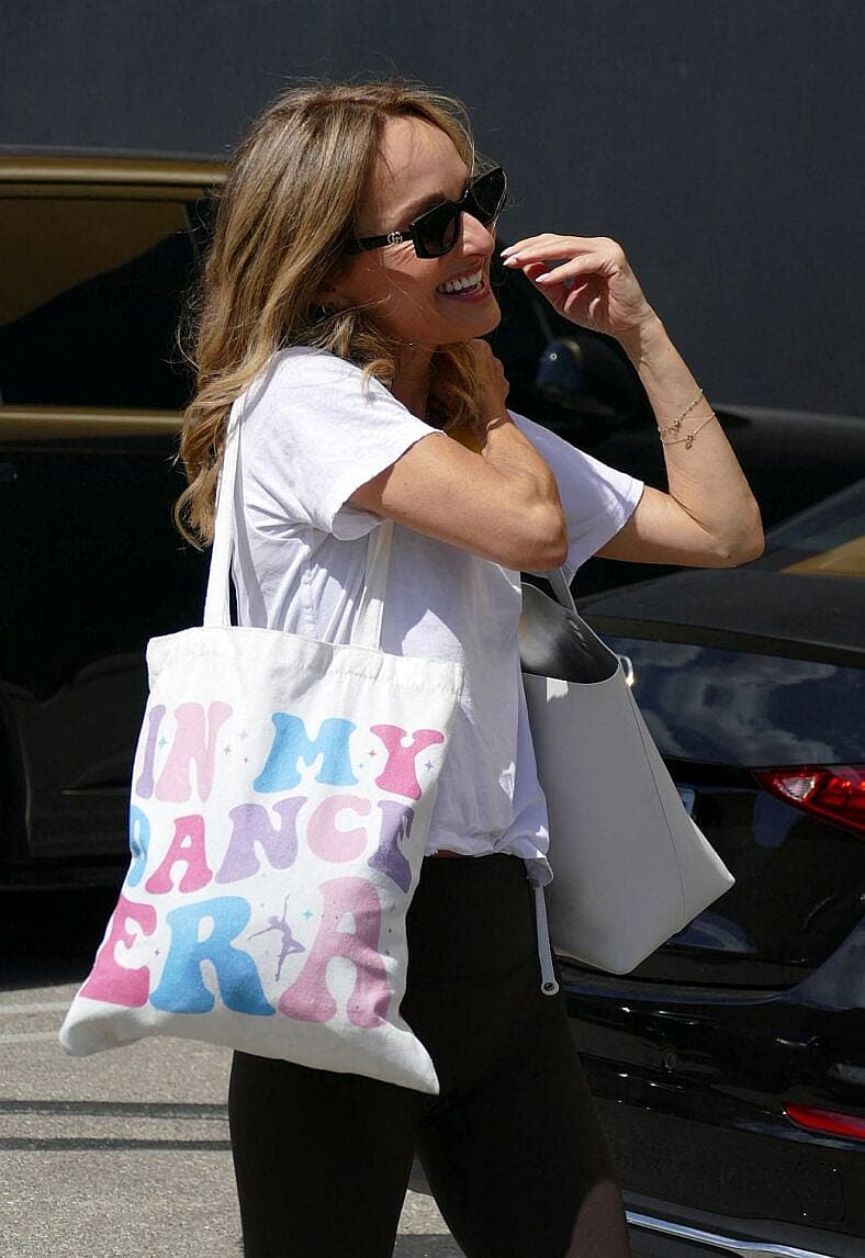 Giada De Laurentiis is seen arriving at 'Dancing With The Stars' rehearsals