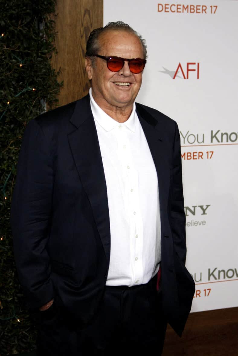 Jack Nicholson at the Los Angeles premiere of 'How Do You Know'