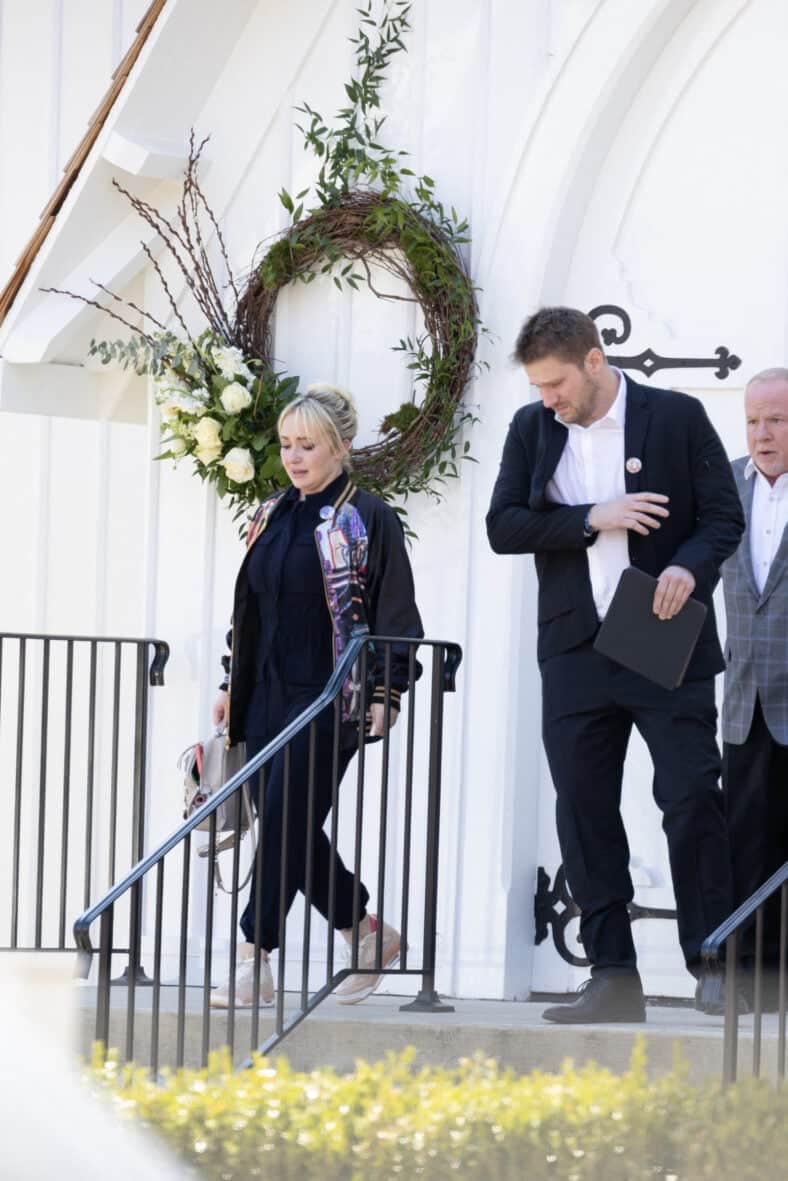 Hayden Panettiere is emotional after her younger brother Jansen's celebration of life event in their hometown of Palisades, New York.