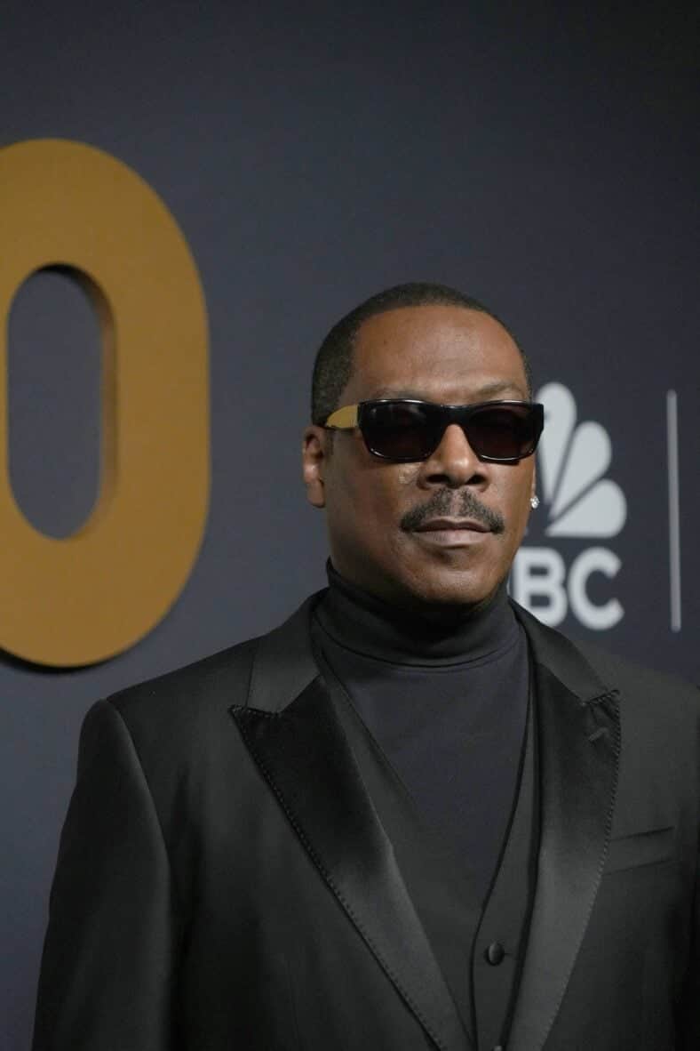 Eddie Murphy on the red carpet