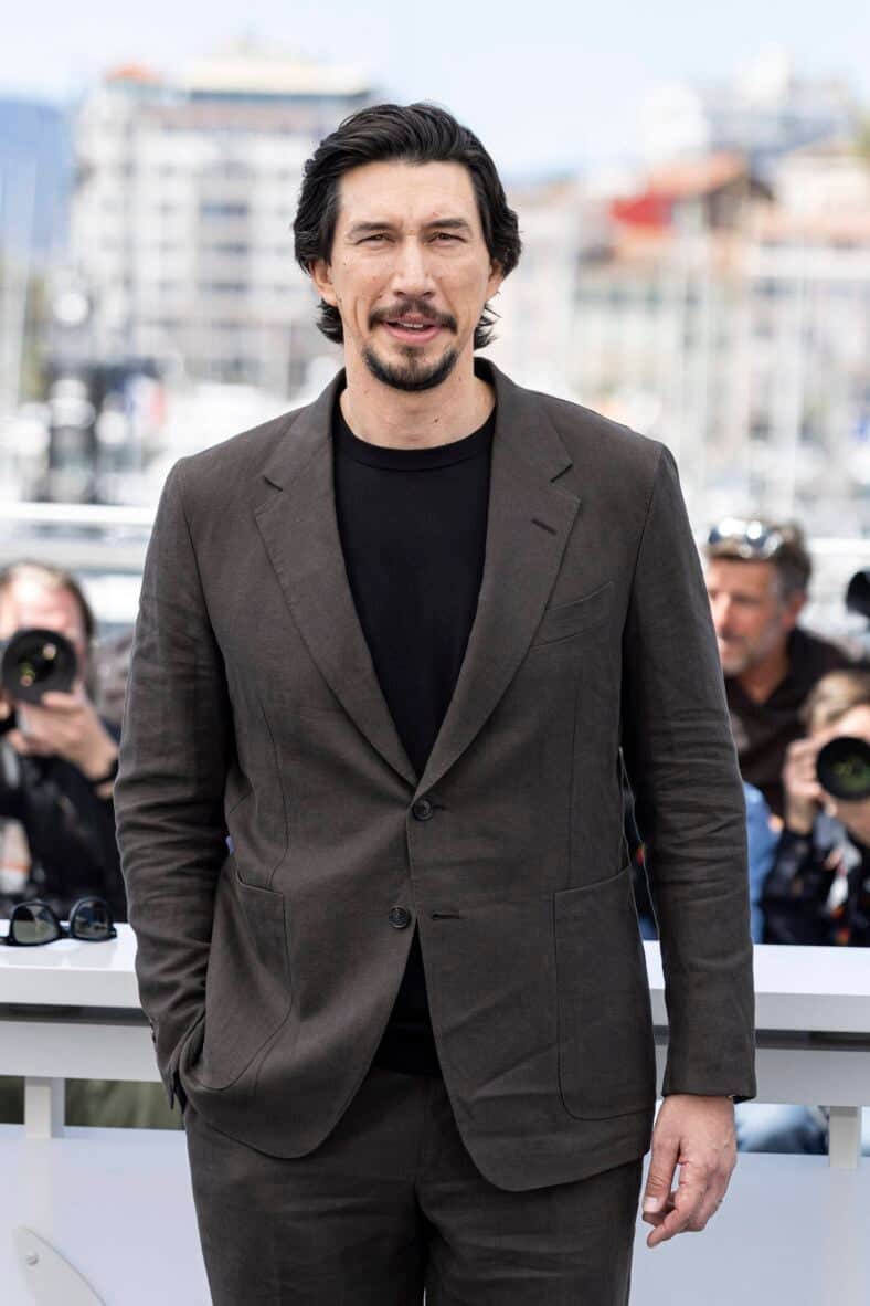 Adam Driver at the 'Paper Tiger' photocall at the 79th Cannes Film Festival