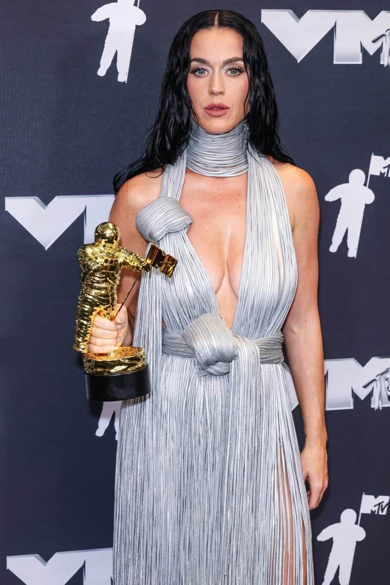 ELMONT, NEW YORK, USA - SEPTEMBER 11: 2024 MTV Video Music Awards held at UBS Arena on September 11, 2024 in Elmont, New York, United States. 12 Sep 2024 Pictured: Katy Perry. Photo credit: Xavier Collin/Image Press Agency/MEGA TheMegaAgency.com +1 888 505 6342 (Mega Agency TagID: MEGA1198036_002.jpg) [Photo via Mega Agency]