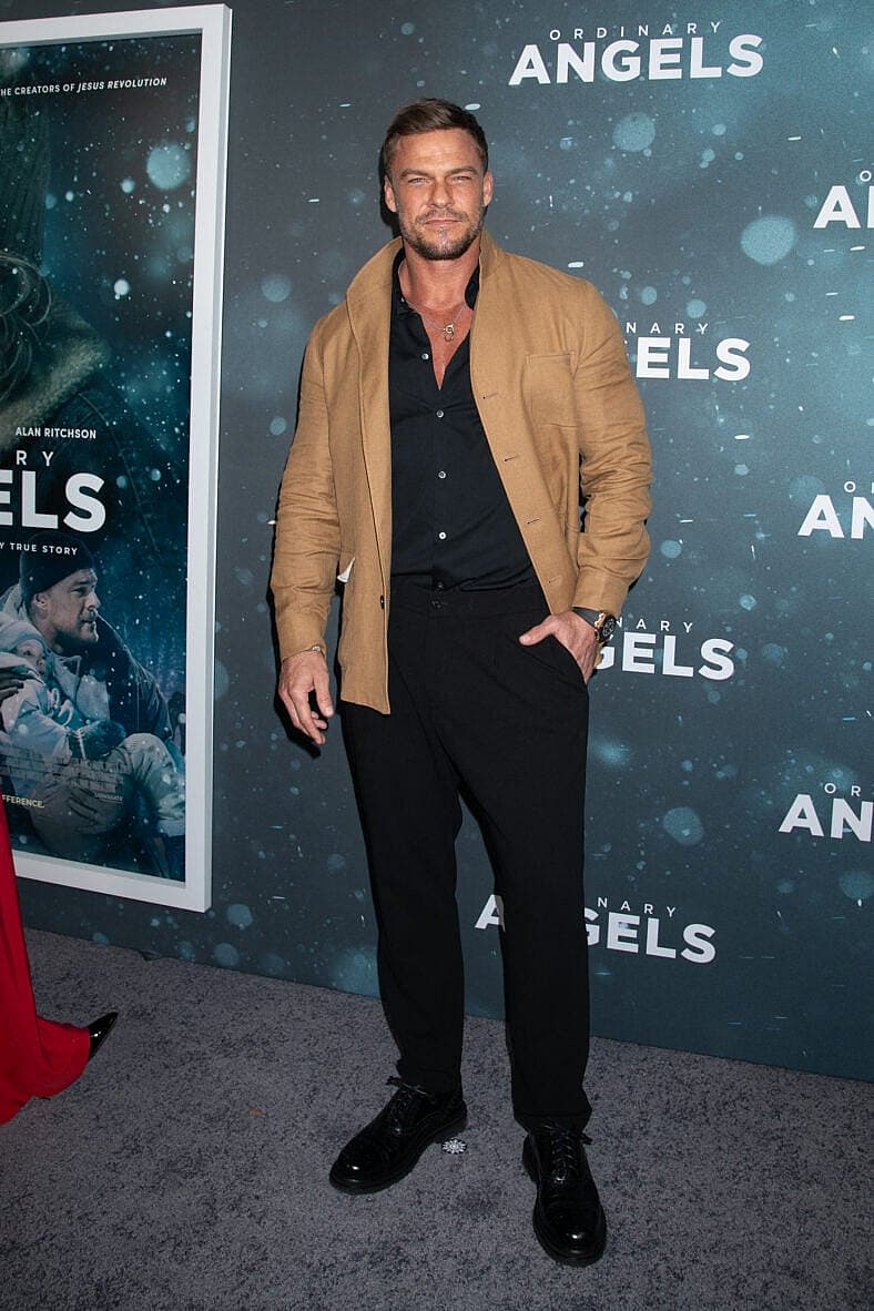 Alan Ritchson at the NY Premiere of 