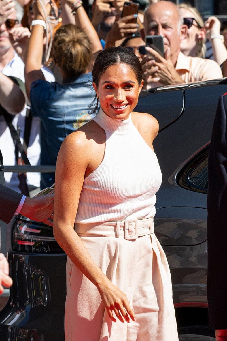 Meghan at the One Year to Go event for Invictus Games 2023