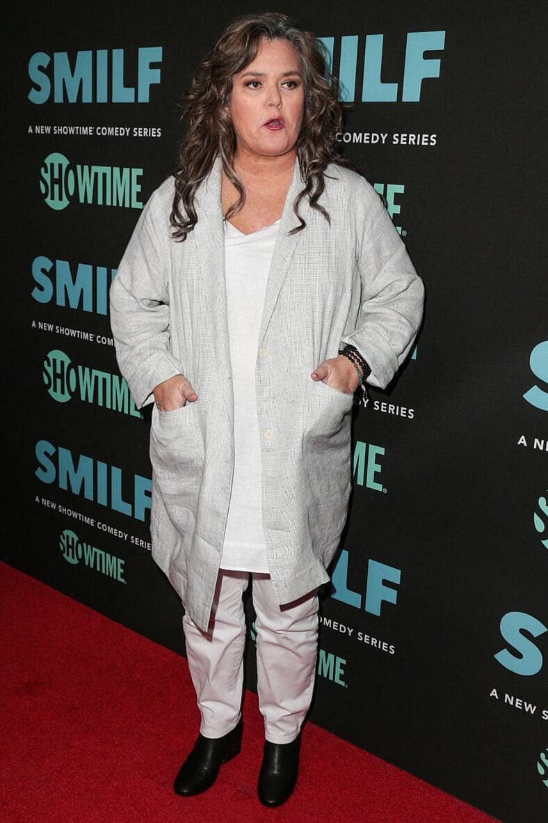 Rosie O'Donnell arrives at the Los Angeles Premiere Of Showtime's 'SMILF'