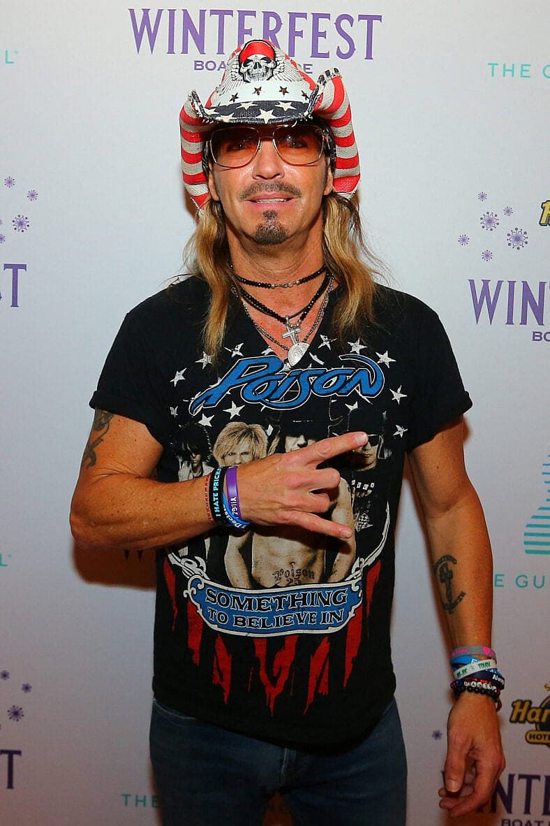 Bret Michaels serves as Grand Marshal for the Seminole Hard Rock Winterfest Boat Parade