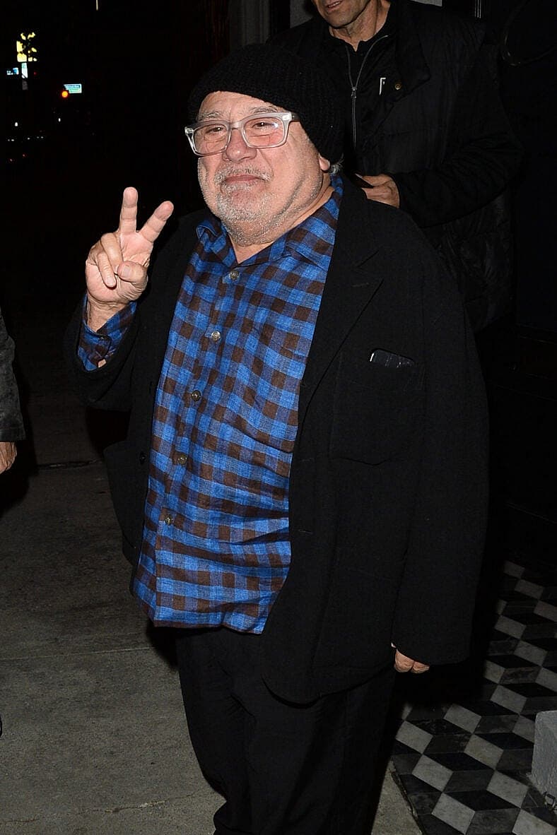 Danny DeVito Dines Out in West Hollywood