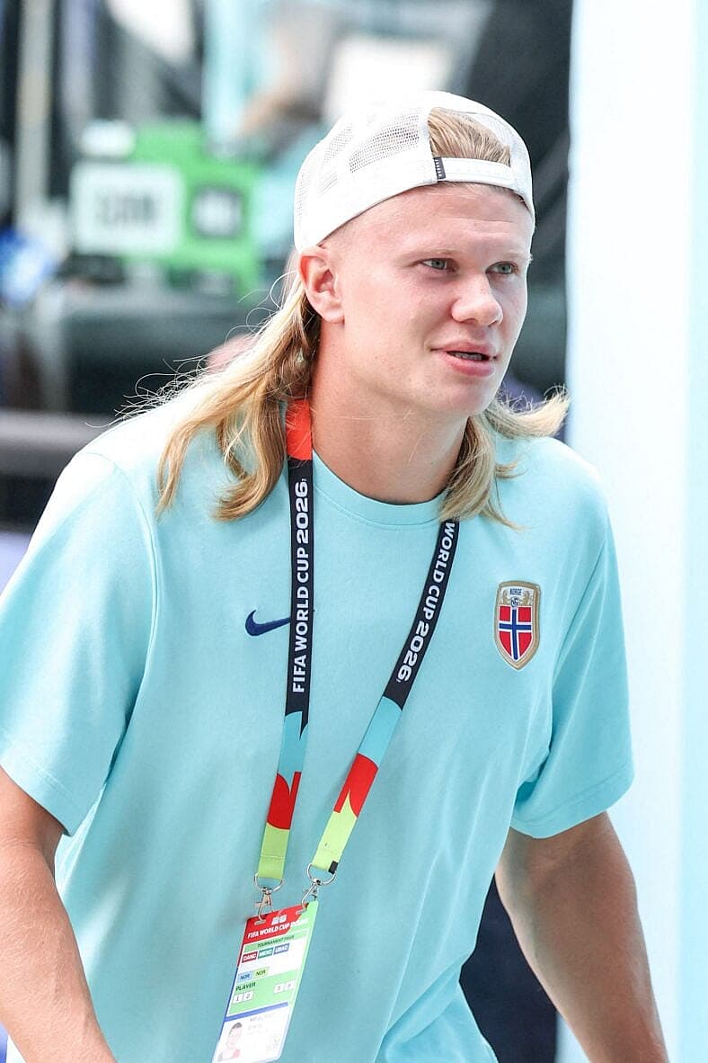 Erling Haaland player of Norway during the Round of 16 match