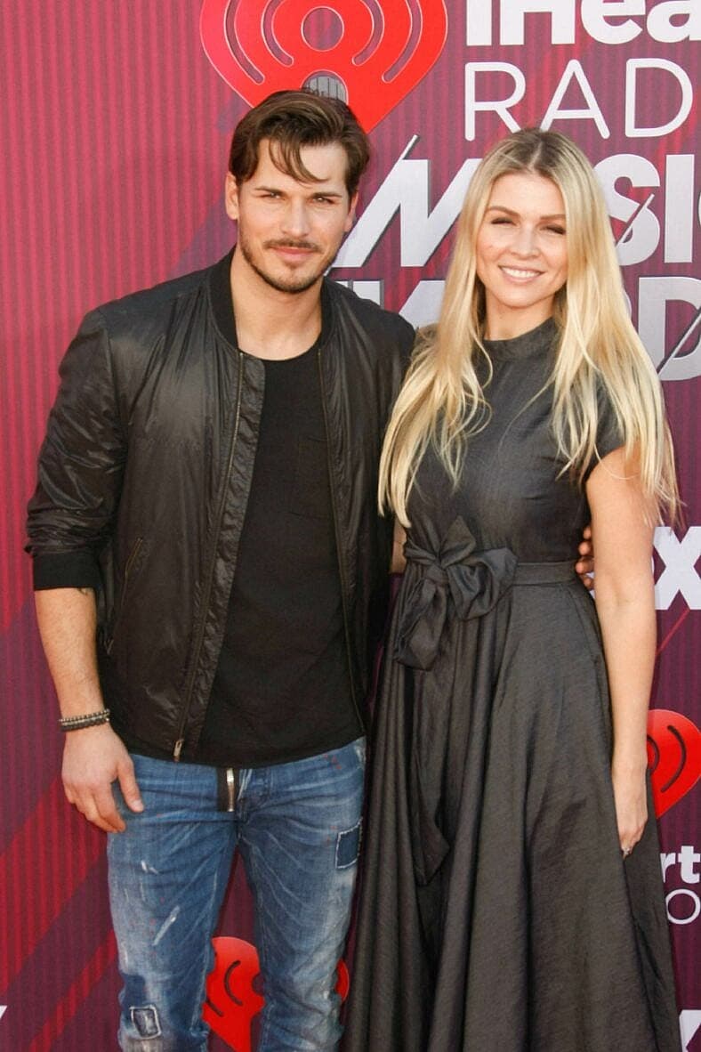 Gleb Savchenko and Elena Samodanova at iHeartRadio Music Awards