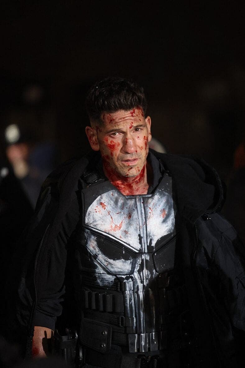 Jon Bernthal and Charlie Cox filming The Punisher joins Daredevil Punishing bad guys.