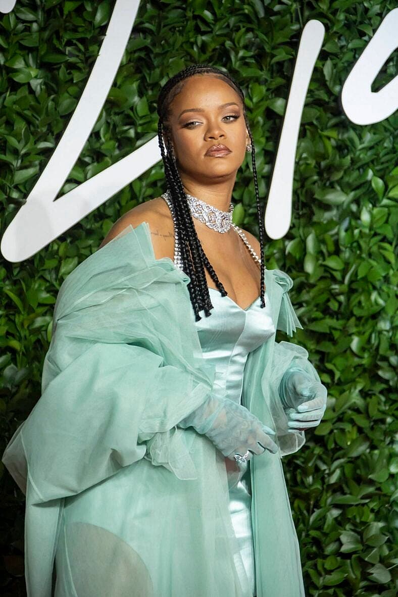 Rihanna on the red carpet