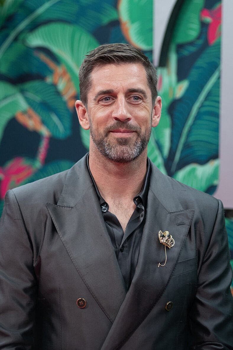 Aaron Rodgers at 2023 Tony Awards