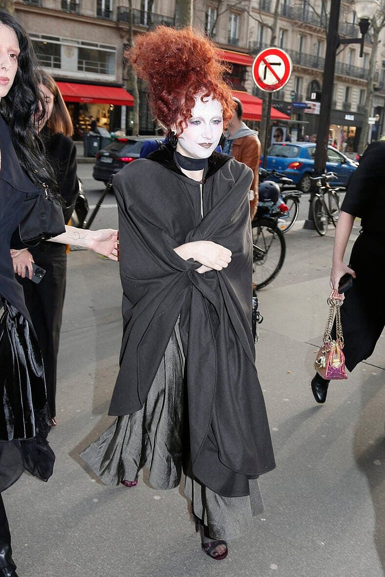 Chappell Roan arriving at her hotel during Paris Fashion Week