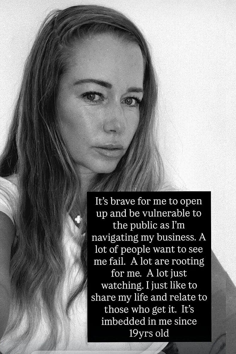 Kendra Wilkinson talks vulnerability on IG Story