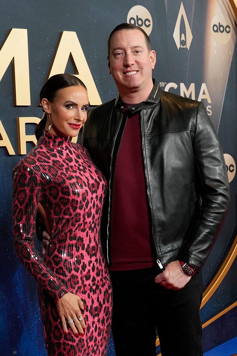 Kyle Busch and Samantha Busch at the 2013 NASCAR Sprint Cup Series Awards