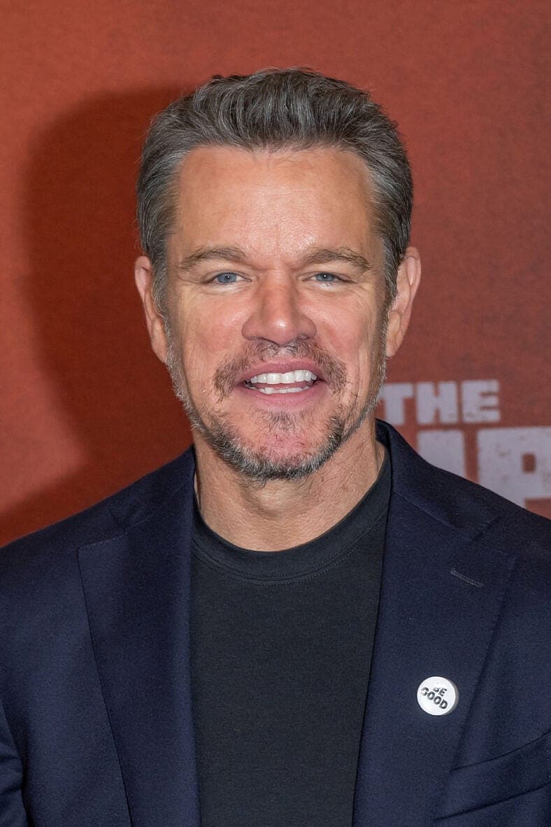 Matt Damon at Netflix's 'The Rip' New York Premiere