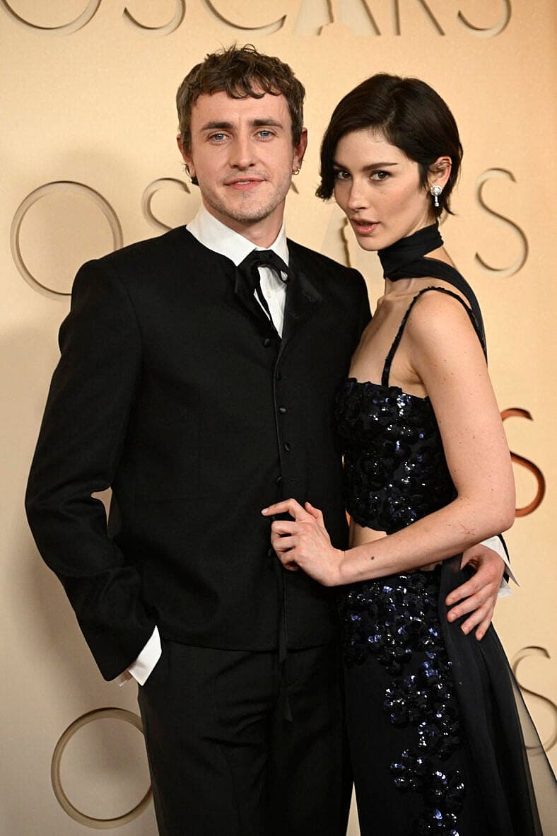 Paul Mescal and Gracie Abrams at The 98th Academy Awards-Arrivals
