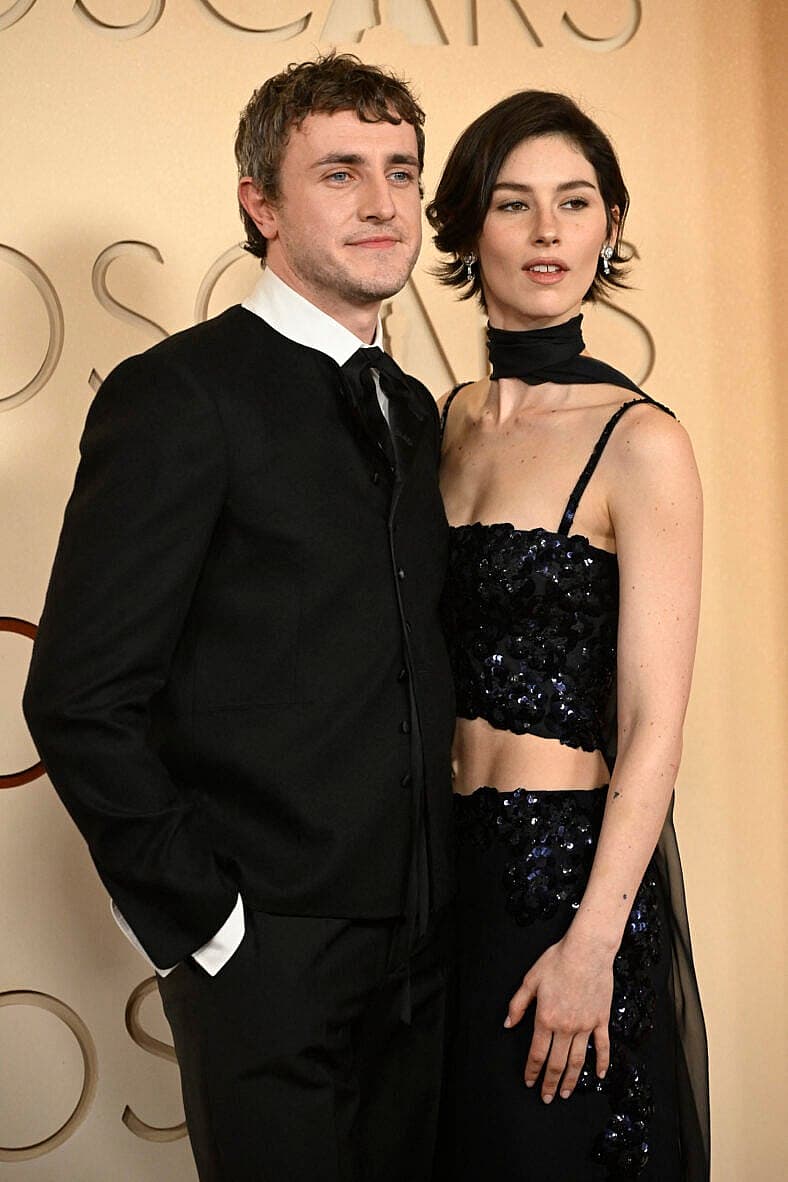 Paul Mescal and Gracie Abrams at The 98th Academy Awards-Arrivals