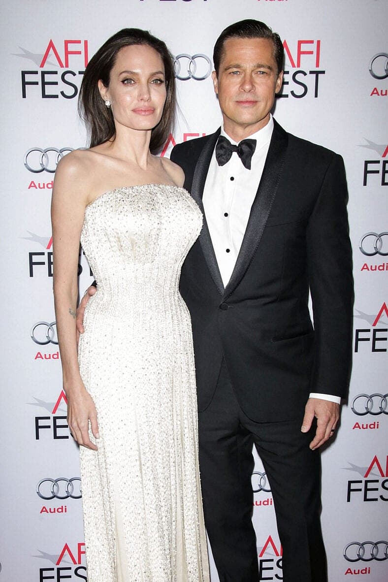 Angelina Jolie and Brad Pitt