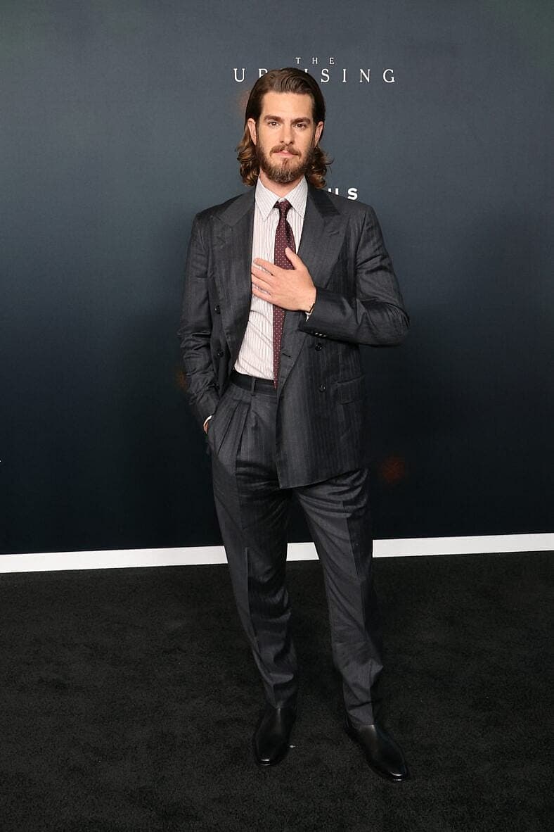 Andrew Garfield at the Premiere Of ''The Uprising''
