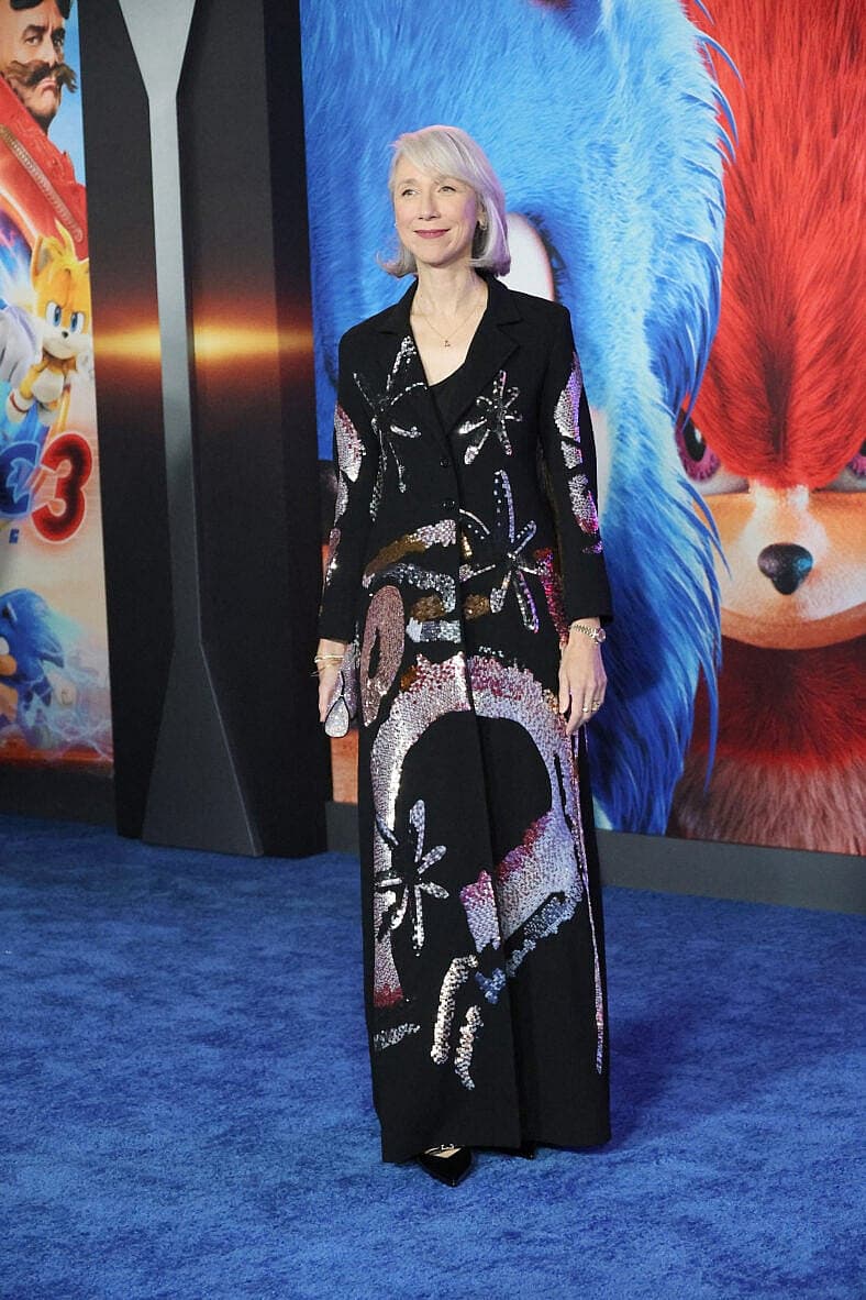 Alexandra Grant on the red carpet