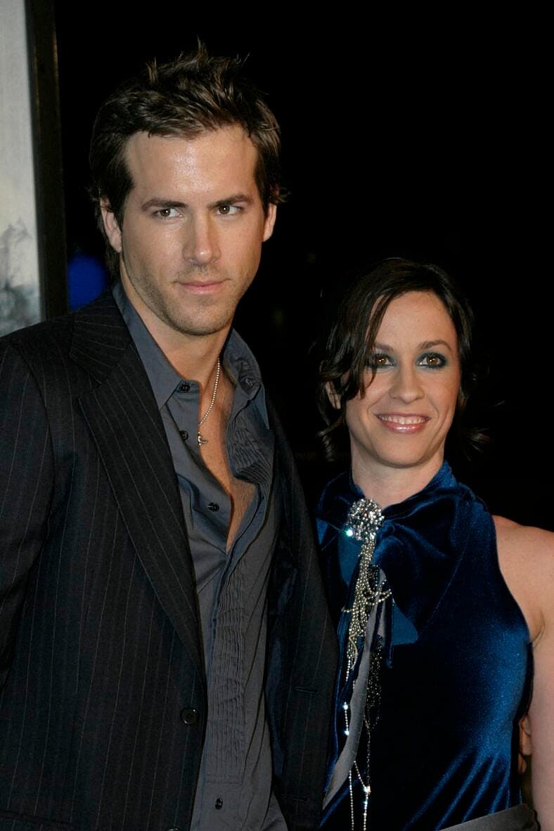 Ryan Reynolds and Alanis Morissette