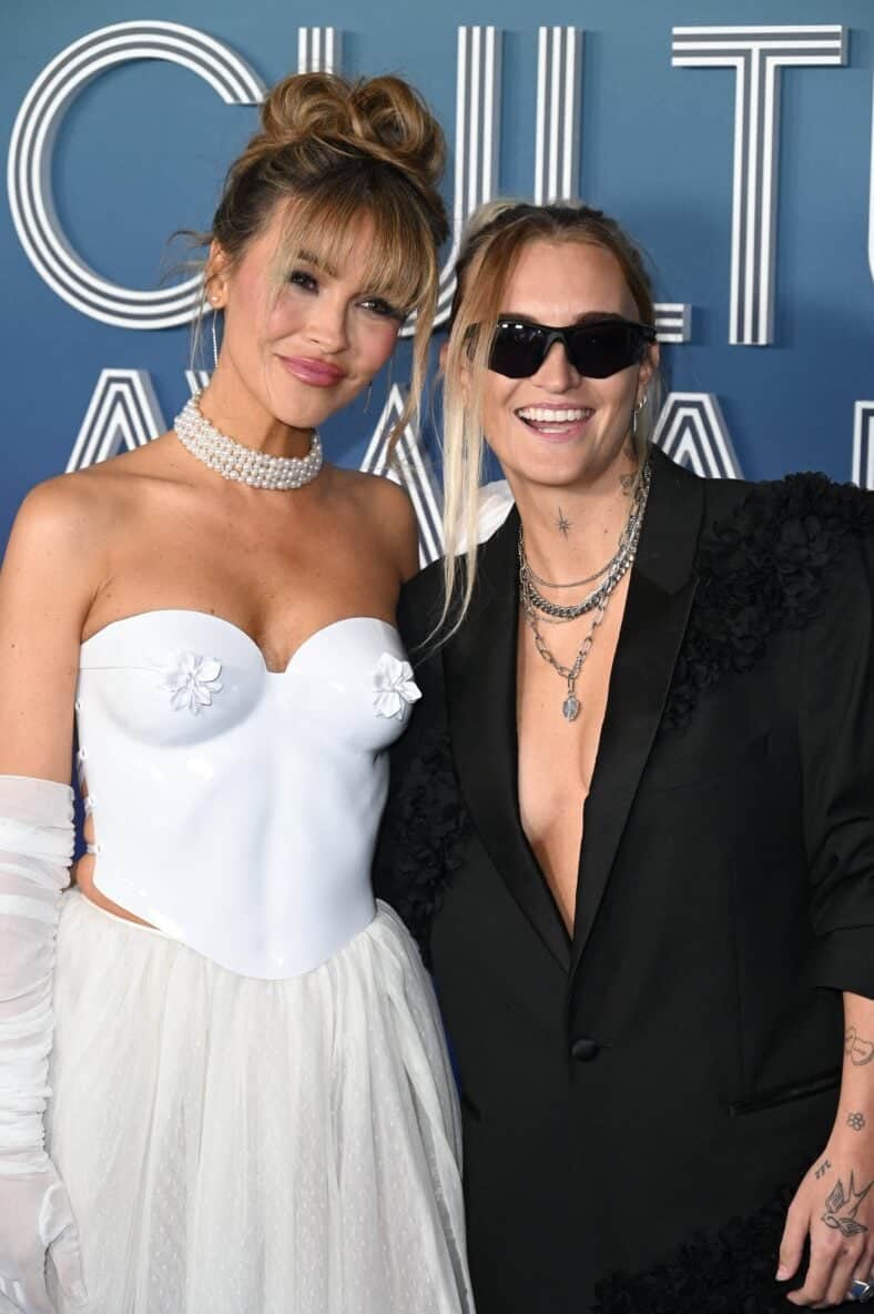 Chrishell Stause and G Flip at the 5th Annual Las Culturistas Culture Awards
