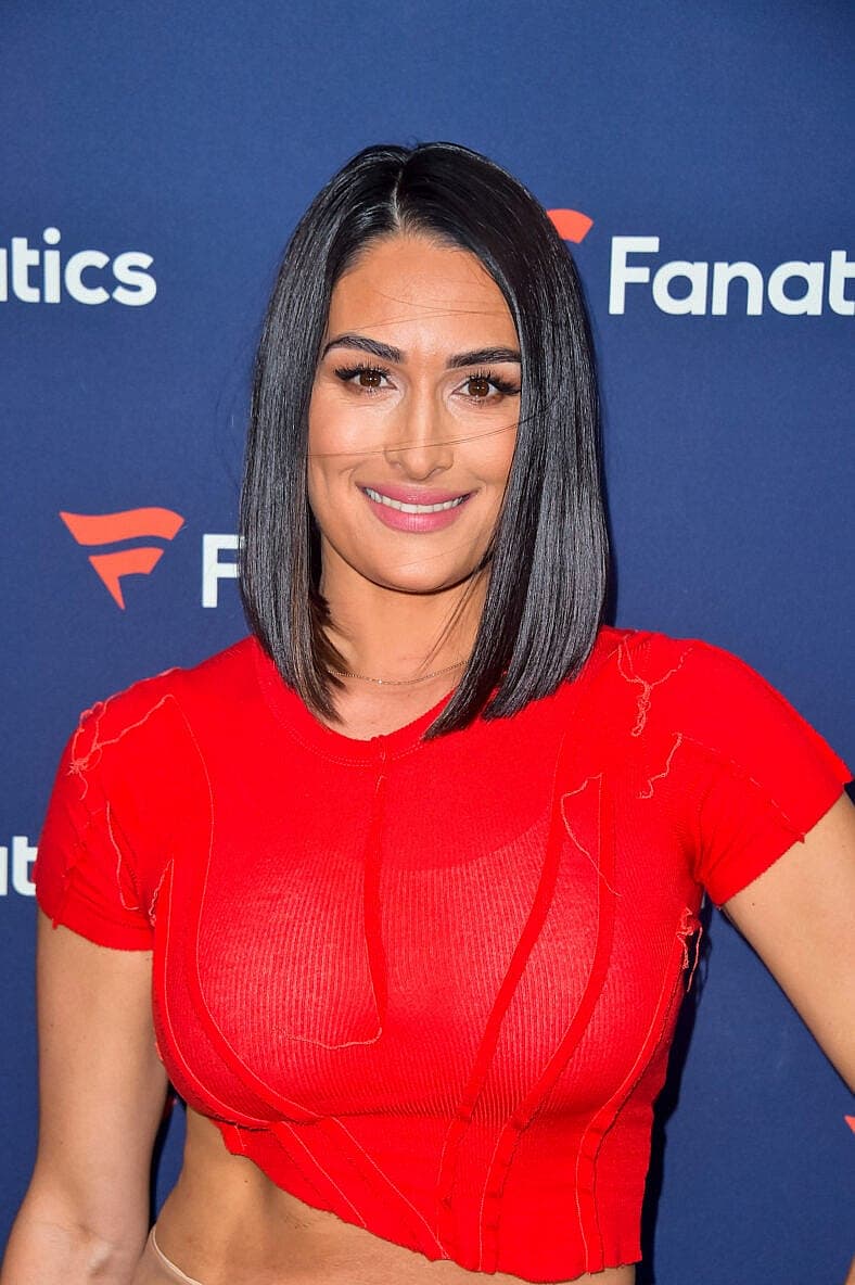 Brie Bella attends Fanatics Superbowl Party at 3Labs in Culver City