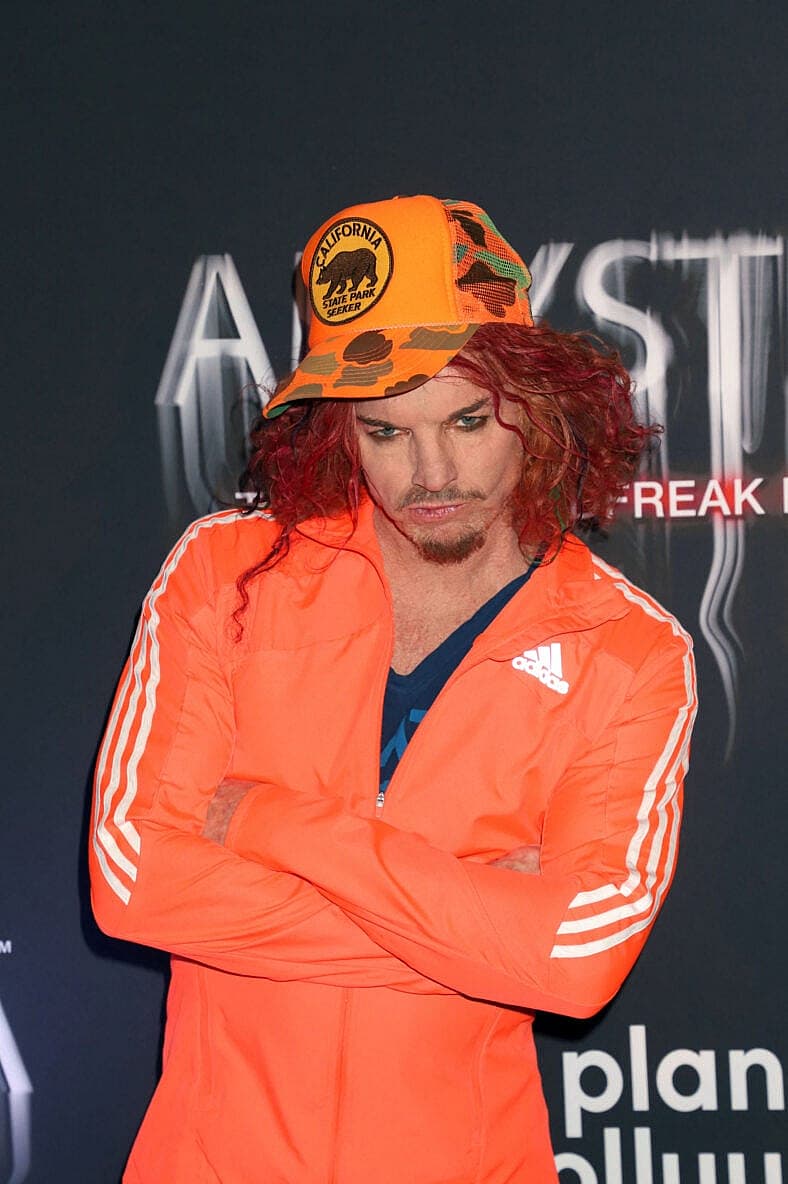 Carrot Top at Criss Angel's "AMYSTIKA"  Premiere - Las Vegas