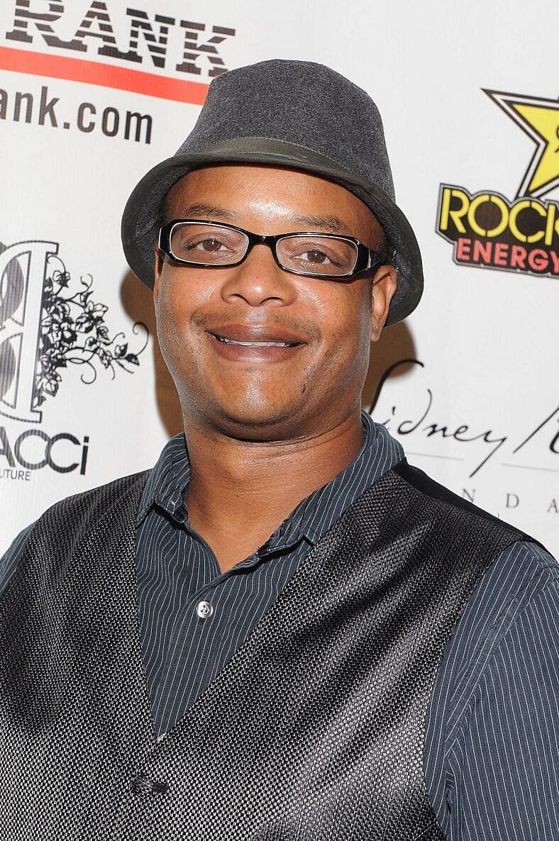 Todd on the red carpet