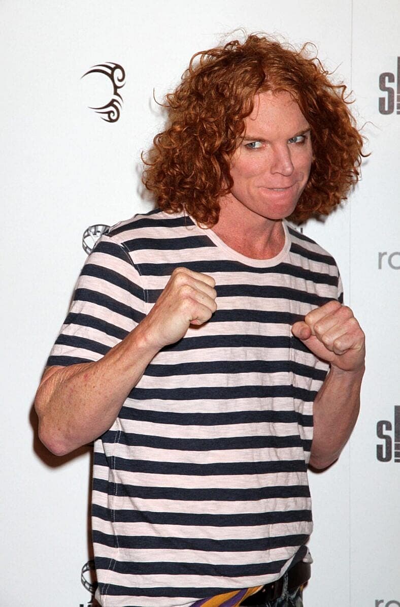 Carrot Top at MIKE TYSON SHOW OPENING IN VEGAS