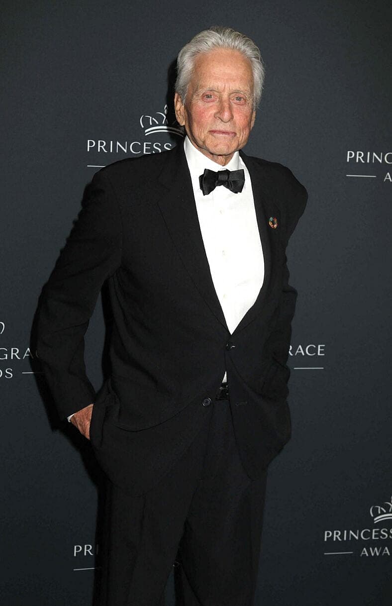 Michael Douglas at Princess Grace Awards 40th Anniversary Gala
