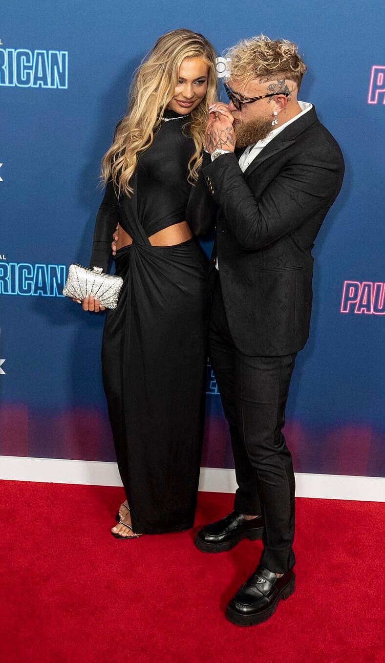 Jutta Leerdam and Jake Paul at HBO Max Original Reality Series Paul American