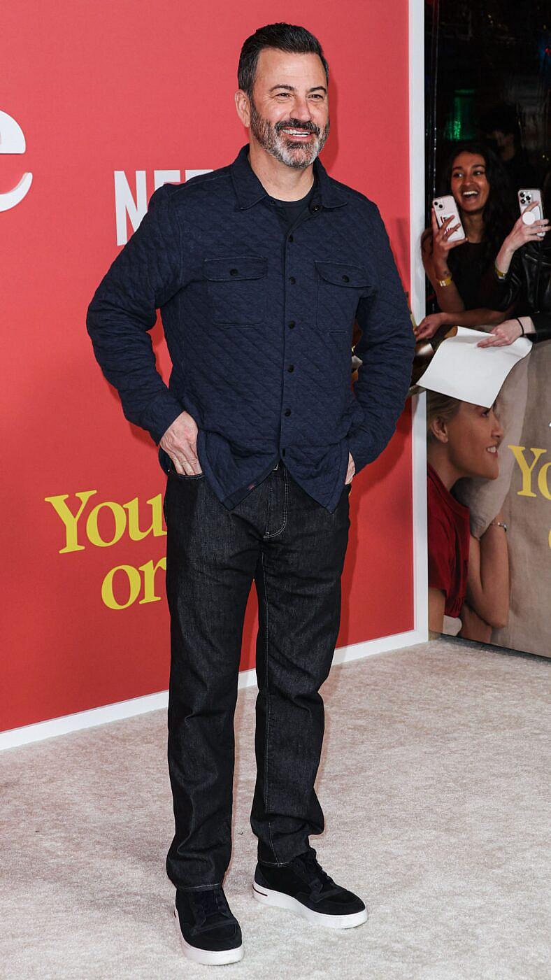 Jimmy Kimmel on the red carpet