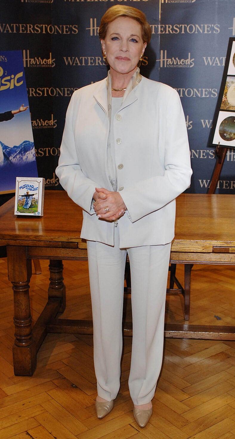 Julie Andrews at book and dvdsigning at Waterstone's,Harrods