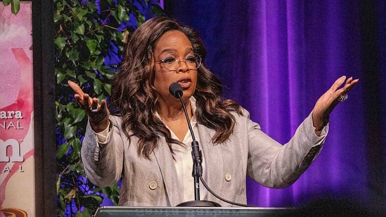 Oprah at SBIFF 2025: Montecito Award