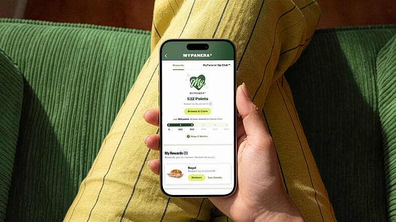 Panera Bread app