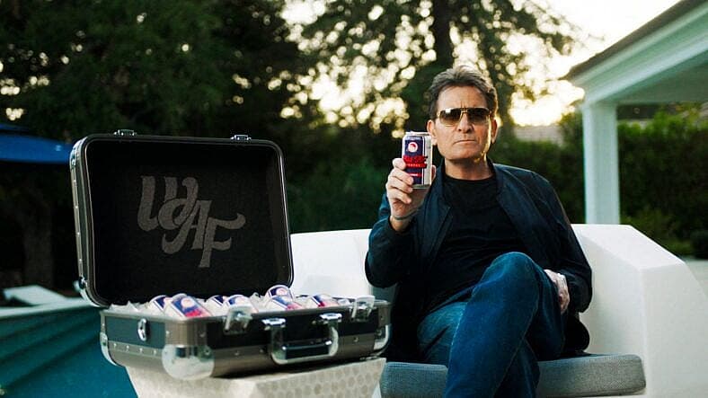 Charlie Sheen launches non-alcoholic beer called Wild AF