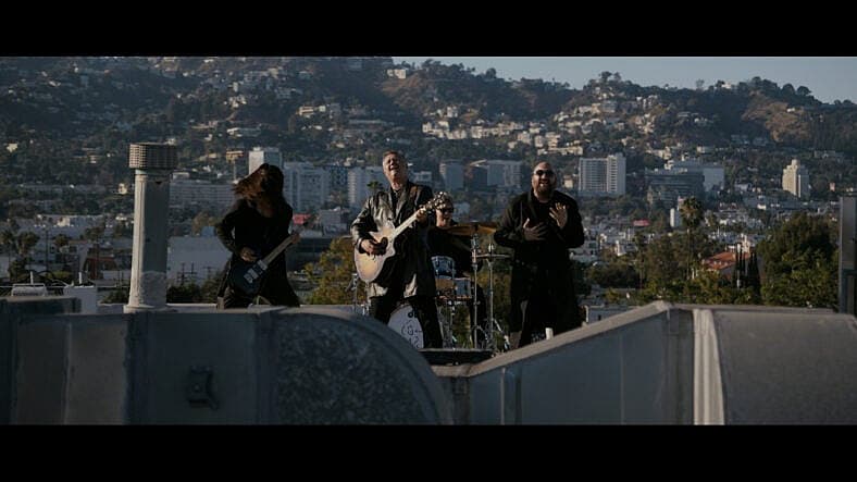 Edwin McCain and Stephen Kramer Glickman in a music video