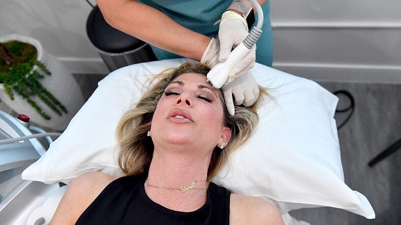 RHOC star Alexis Bellino has undergone a glam makeover and is red carpet ready after a visit to a Beverly Hills plastic surgery.