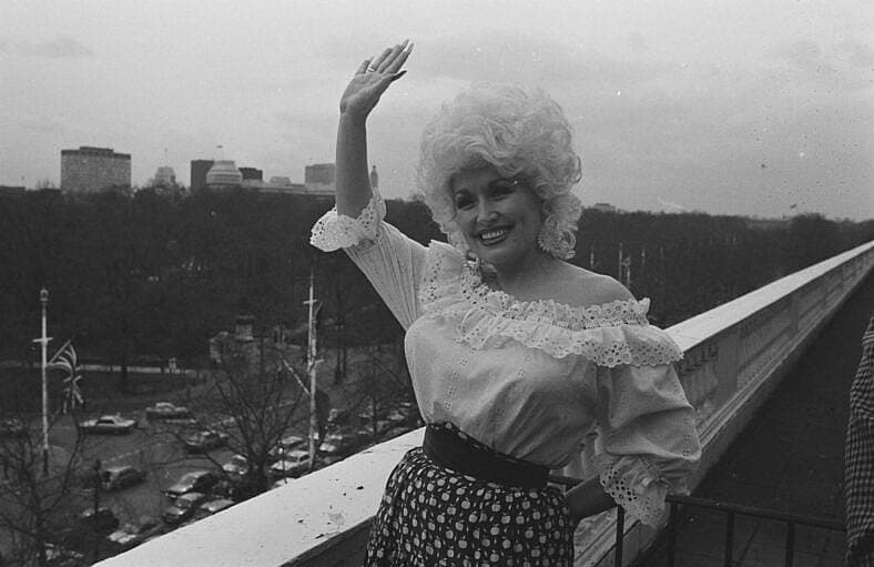 Dolly Parton at Terrace Club, London
