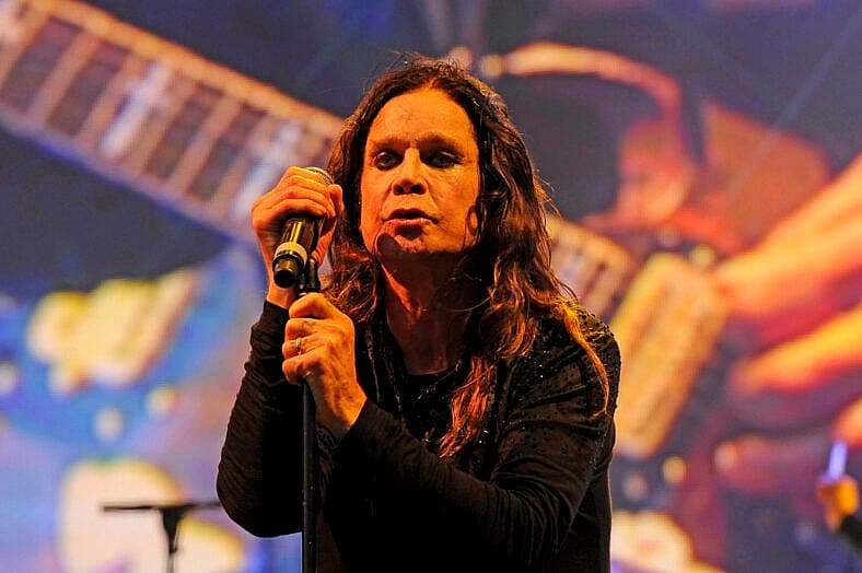 Black Sabbath performing at British Summer Time at Hyde Park