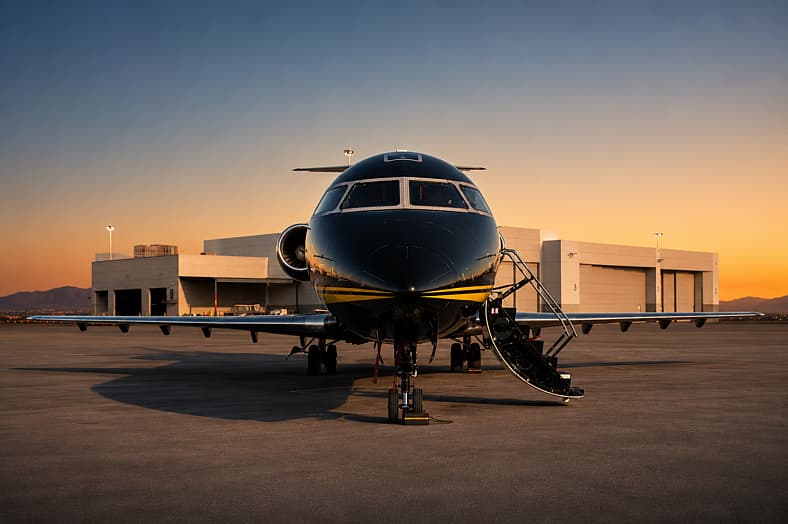 Inside the $37,000 Private Jet That Flew Let's Marry Harry to Vegas