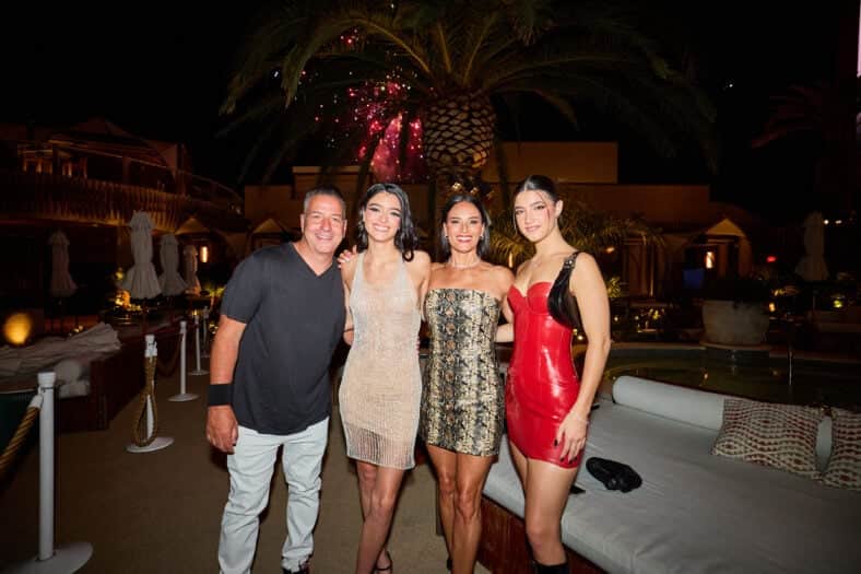 Dixie D’Amelio celebrates her 21st birthday with sister Charli and family and friends at Resorts World Las Vegas