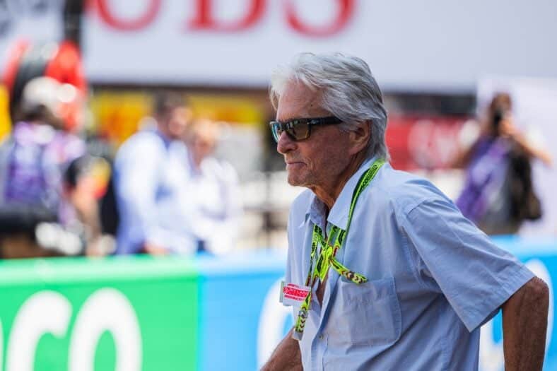 Michael Douglas attends the 2024 Formula One Monaco Grand Prix