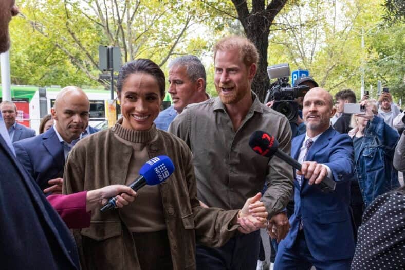 Prince Harry And Meghan Markle In Melbourne, Australia - 14 APRIL 2026