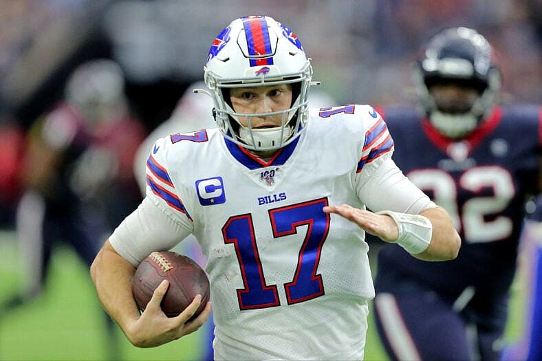 Josh Allen at AFC Wild Card 2019